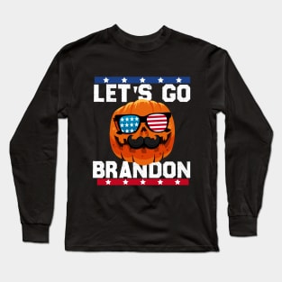 Lets Go Brandon Funny Men Women Vintage Halloween shirt Long Sleeve T-Shirt